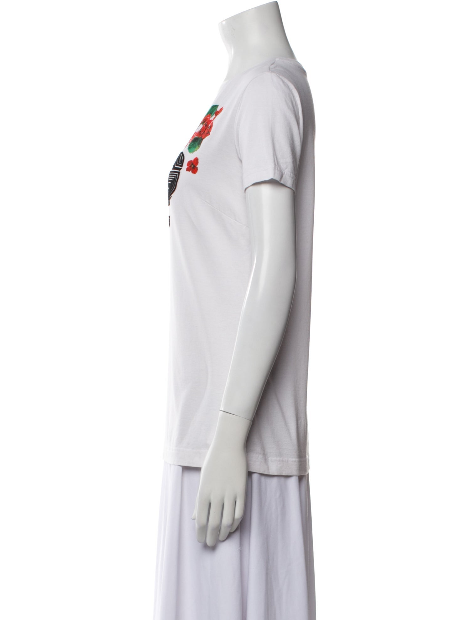 Dolce & Gabbana Graphic Print Crew Neck T-Shirt