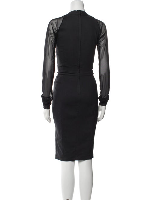 Dolce & Gabbana Satin Knee-Length Dress