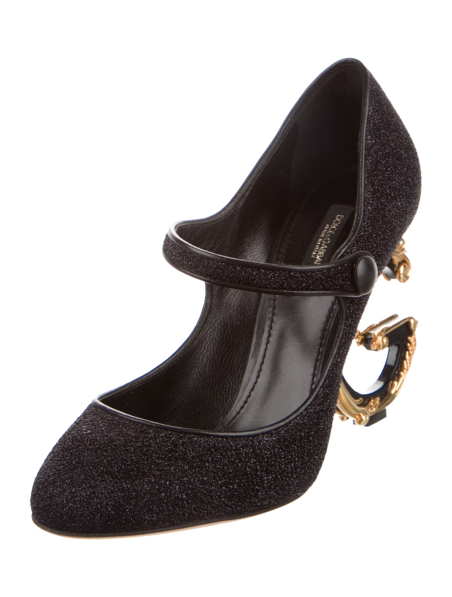 Dolce & Gabbana Glitter Glitter Accents Pumps