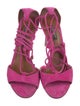 Dolce & Gabbana Suede Tassel Accents Sandals