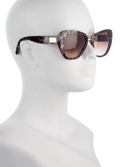 Dolce & Gabbana Cat-Eye Gradient Sunglasses
