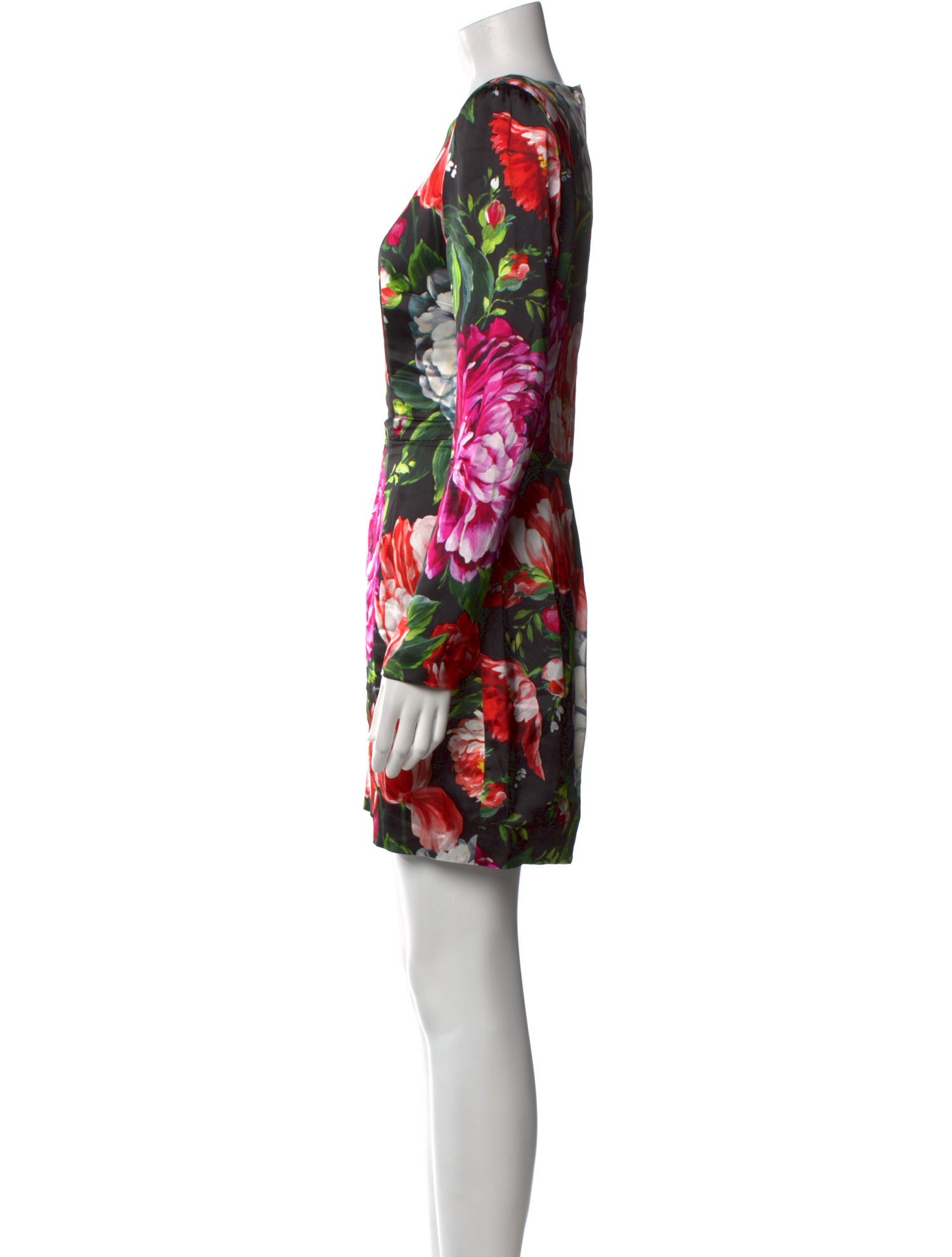 Dolce & Gabbana Floral Print Mini Dress