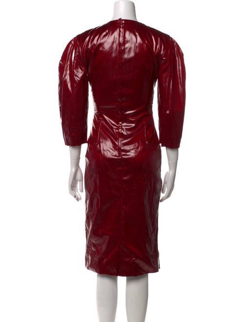 Dolce & Gabbana Crew Neck Midi Length Dress