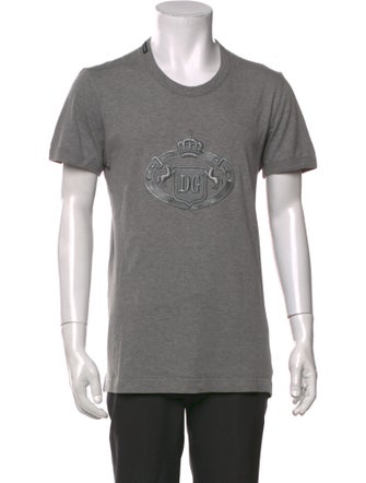 Dolce & Gabbana Graphic Print Crew Neck T-Shirt