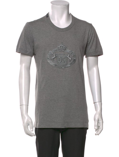 Dolce & Gabbana Graphic Print Crew Neck T-Shirt