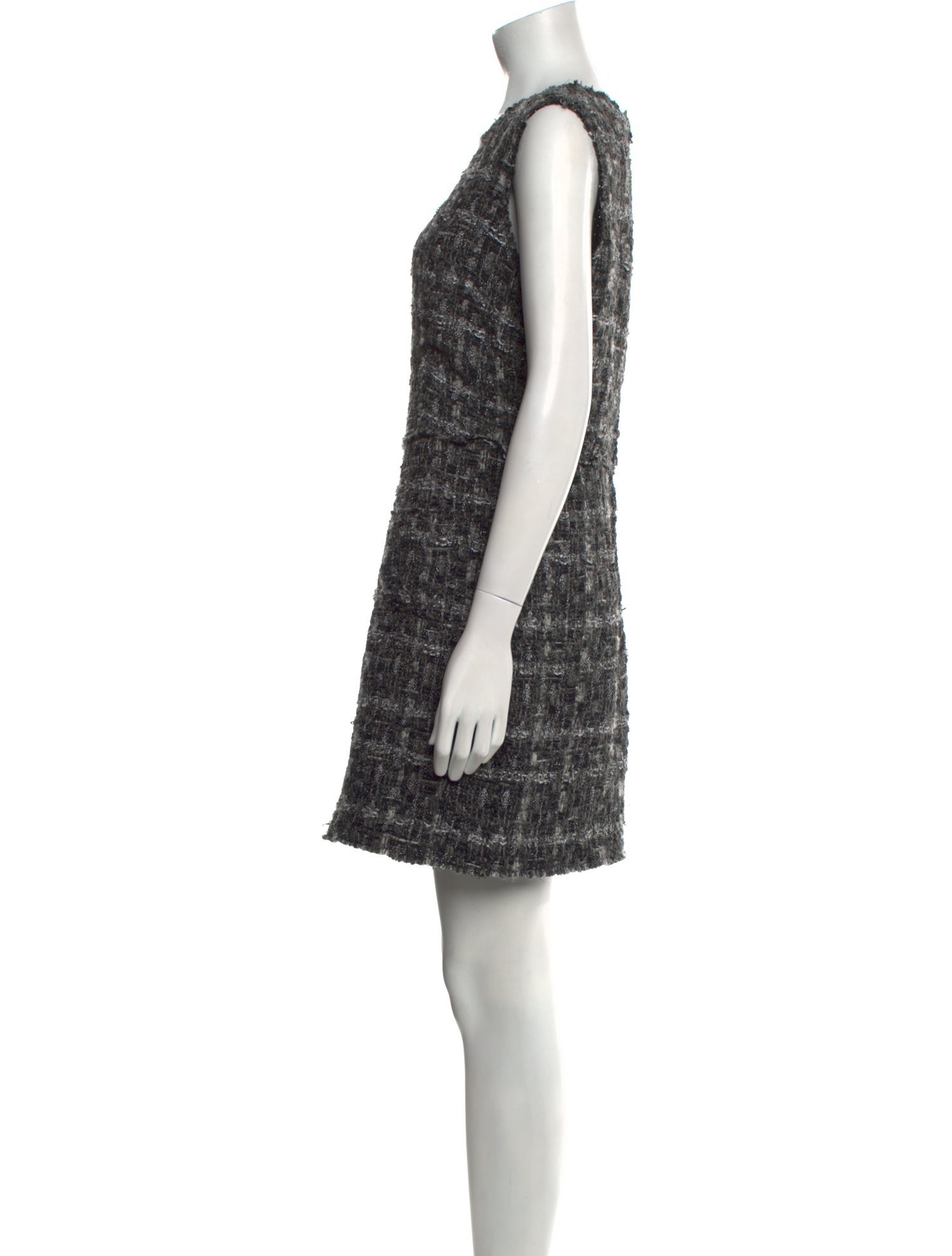 Dolce & Gabbana Crew Neck Mini Dress