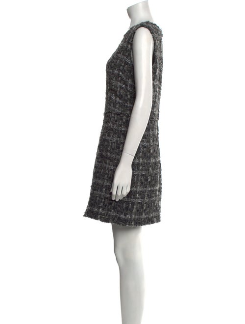 Dolce & Gabbana Crew Neck Mini Dress