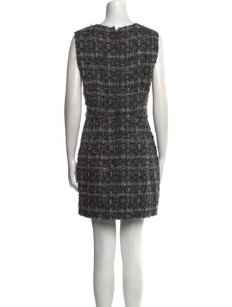 Dolce & Gabbana Crew Neck Mini Dress