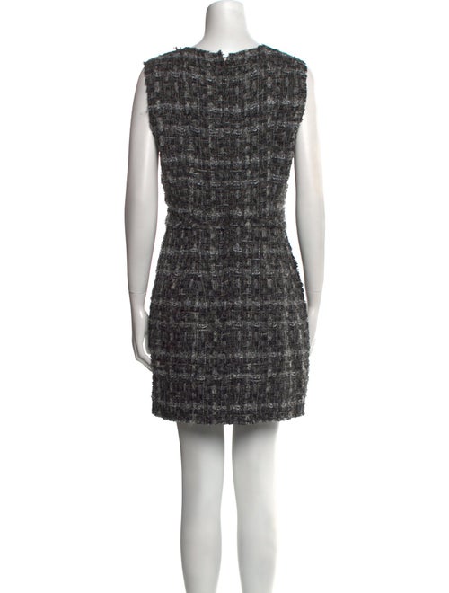 Dolce & Gabbana Crew Neck Mini Dress