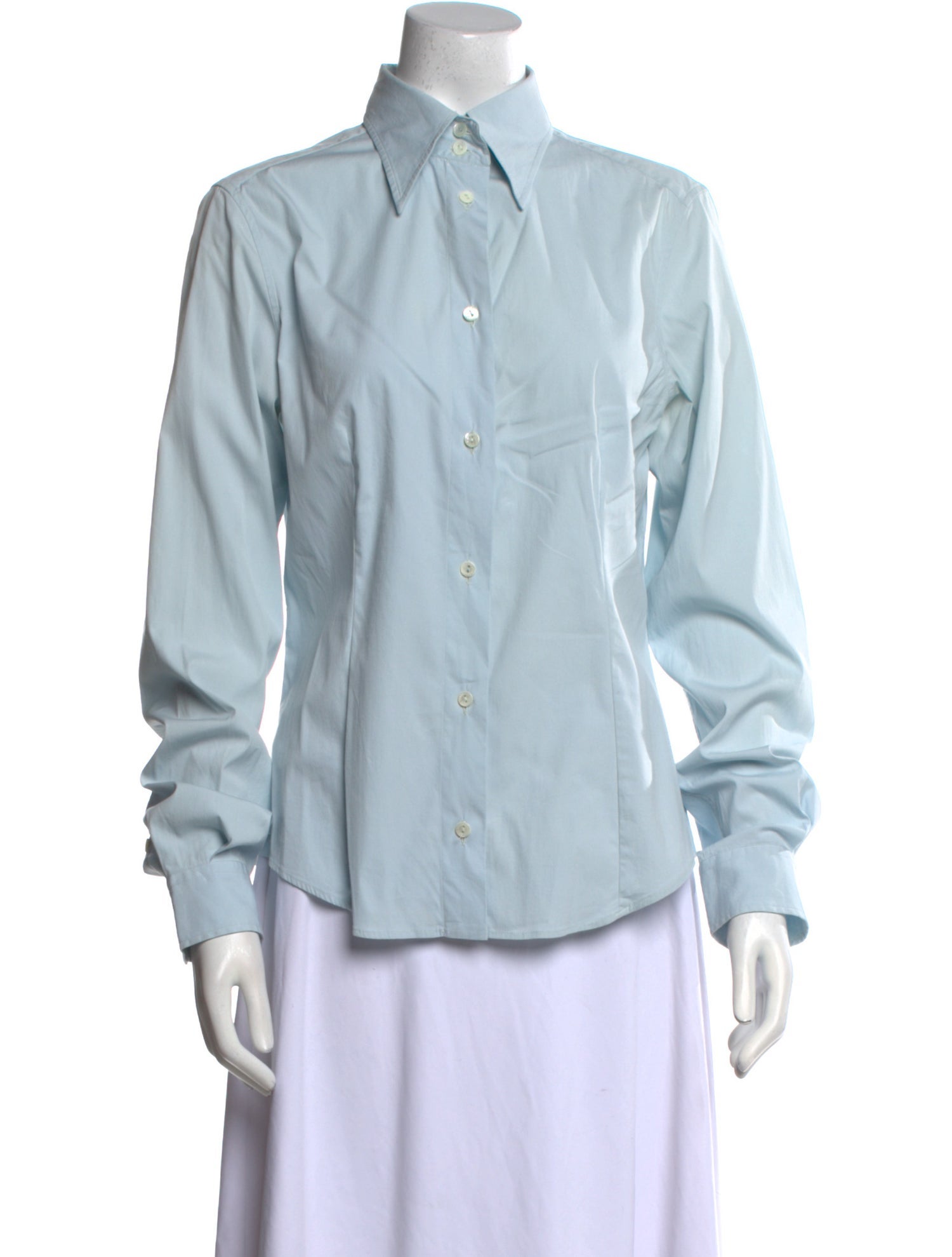 Dolce & Gabbana Long Sleeve Button-Up Top