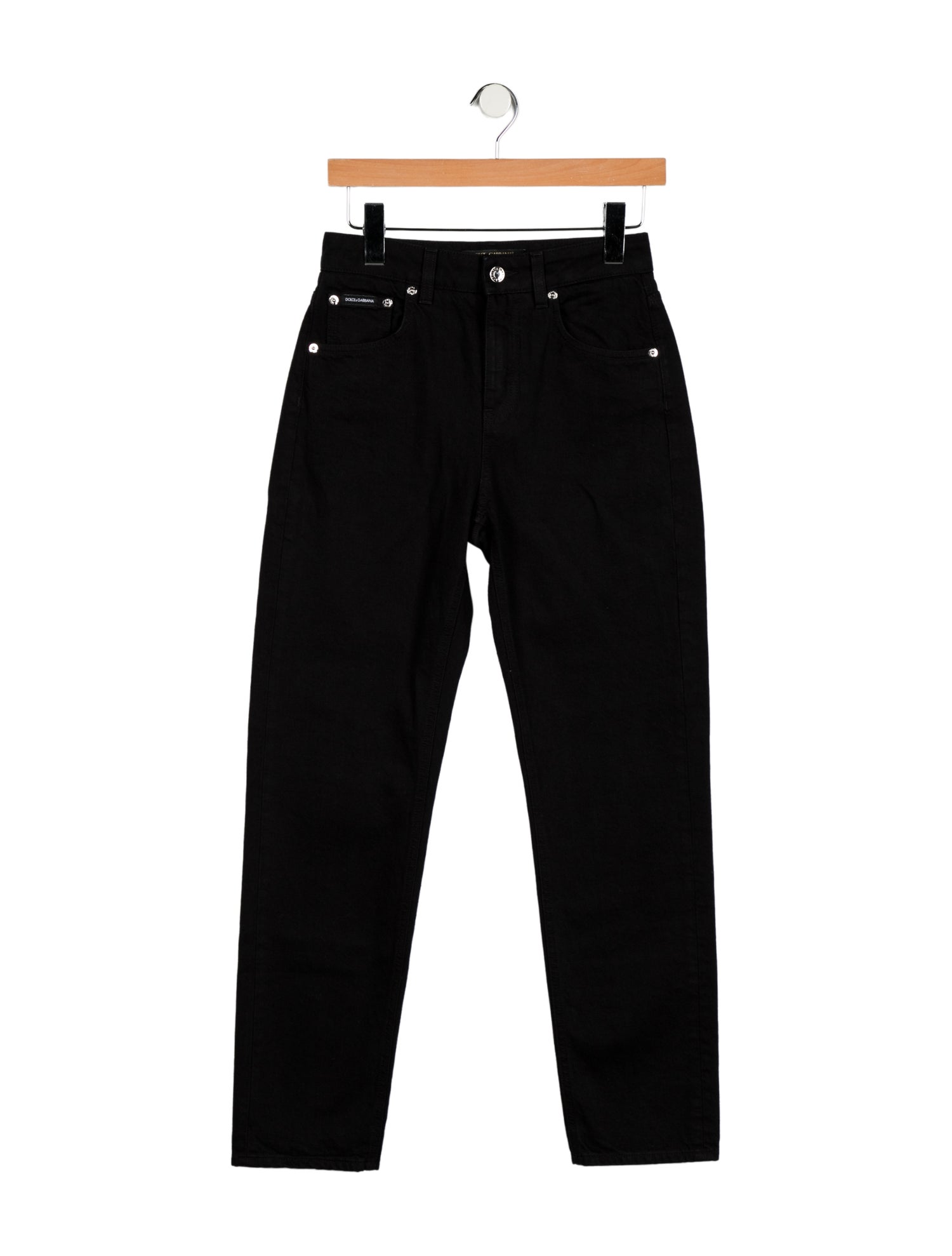 Dolce & Gabbana Mid-Rise Straight Leg Jeans
