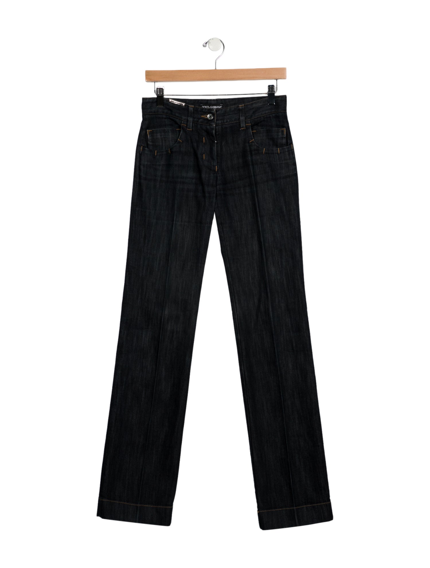 Dolce & Gabbana High-Rise Wide Leg Jeans
