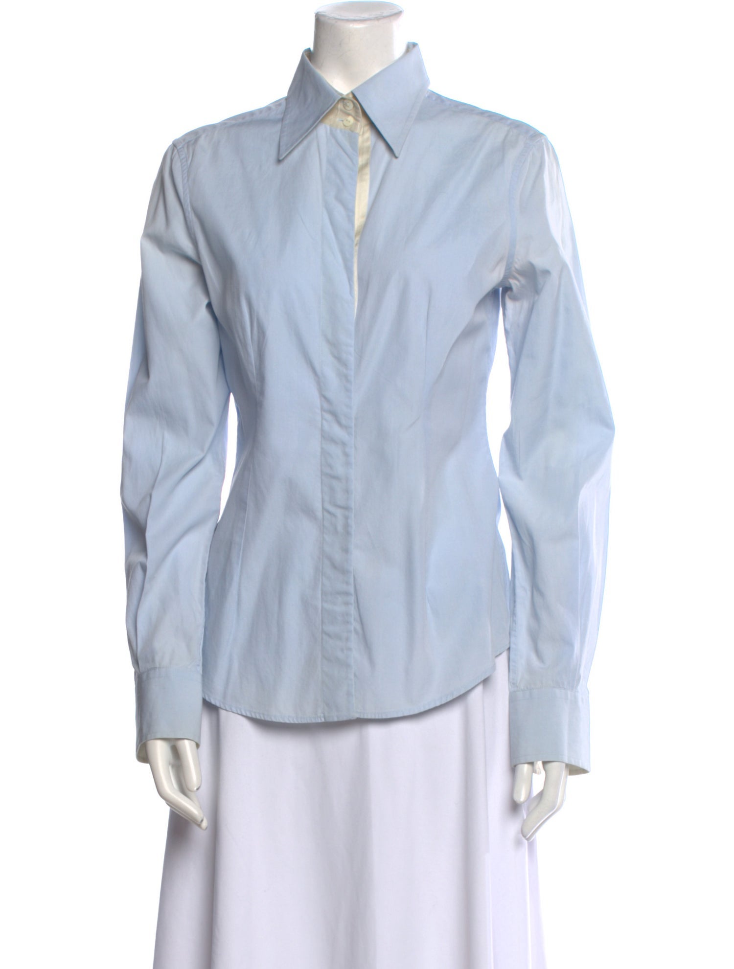 Dolce & Gabbana Long Sleeve Button-Up Top