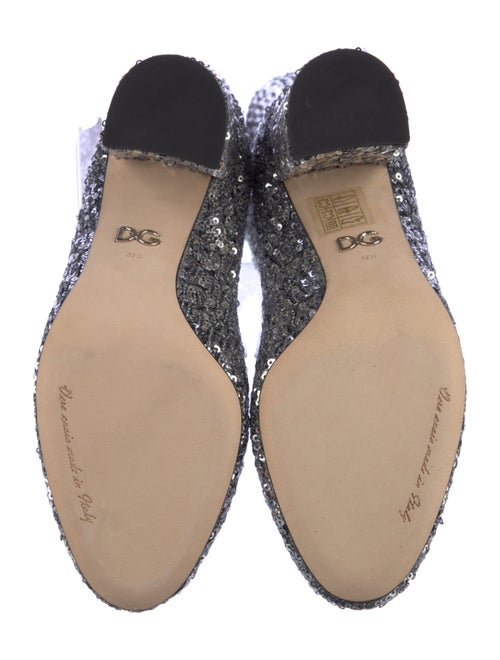 Dolce & Gabbana Sequins Sequin Embellishments Boots