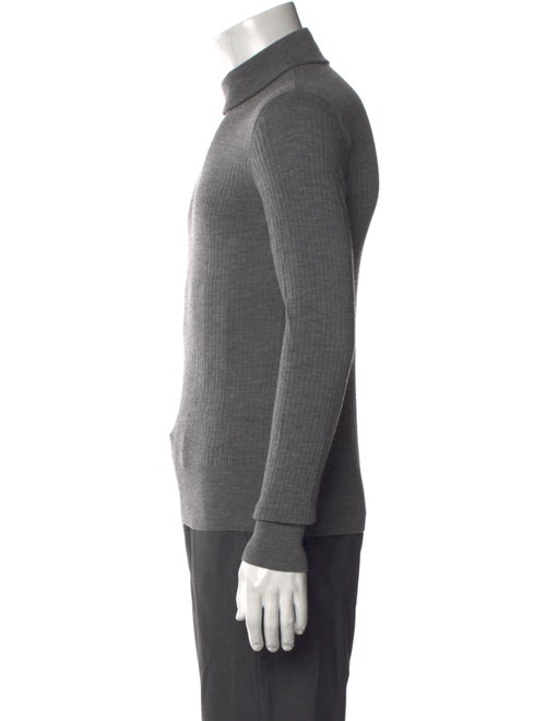 Dolce & Gabbana Virgin Wool Mock Neck Pullover