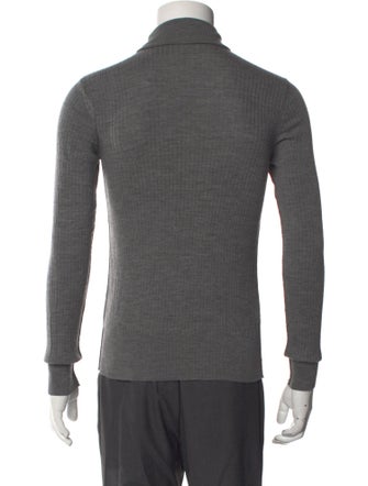 Dolce & Gabbana Virgin Wool Mock Neck Pullover