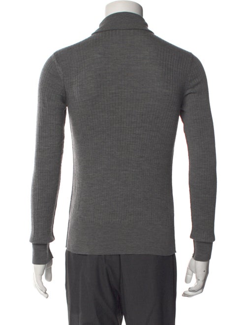 Dolce & Gabbana Virgin Wool Mock Neck Pullover