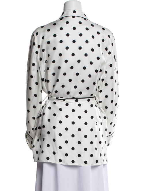 Dolce & Gabbana Silk Printed Robe