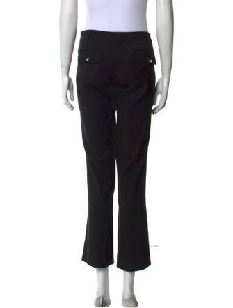 Dolce & Gabbana Virgin Wool Straight Leg Pants