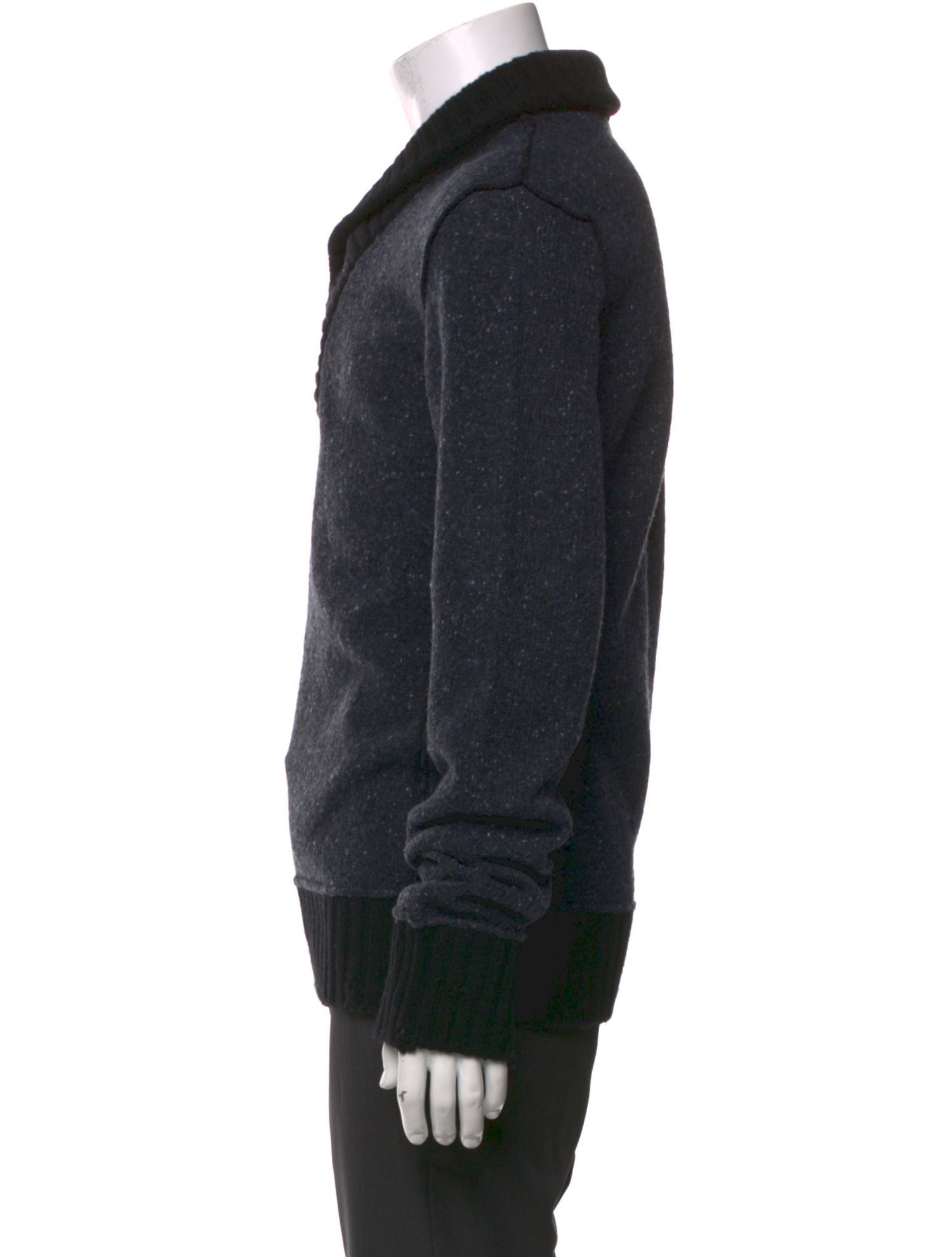 Dolce & Gabbana Wool Printed Cardigan