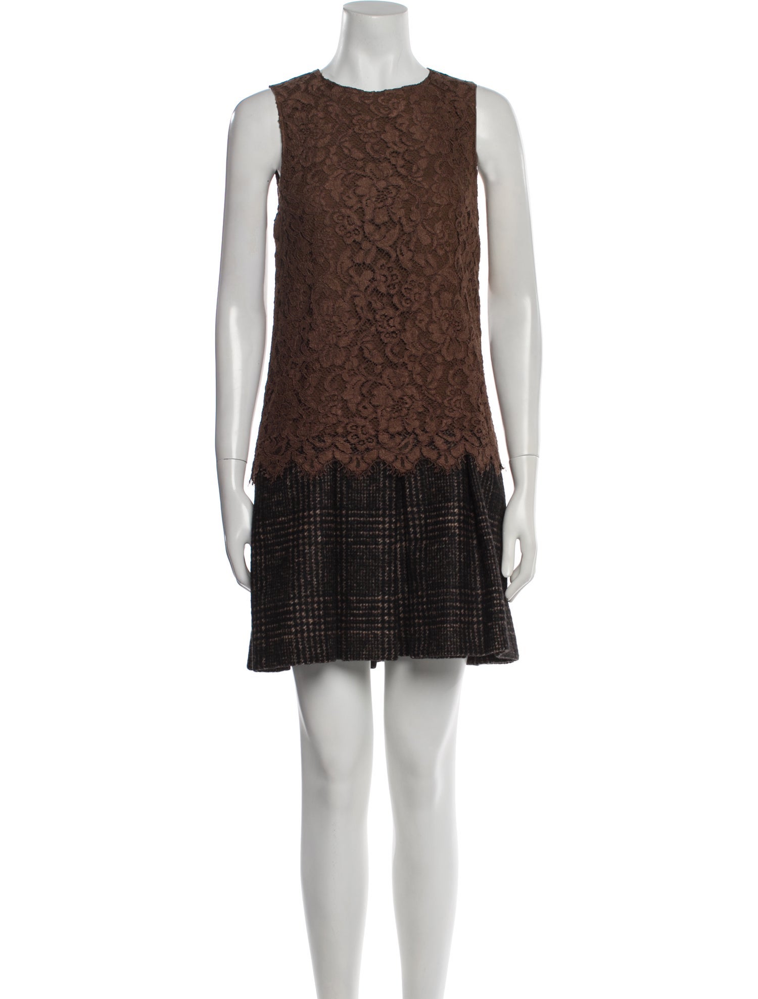 Dolce & Gabbana Printed Mini Dress