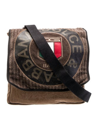 Dolce & Gabbana Canvas Messenger Bag