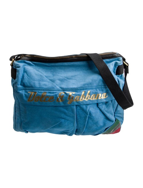 Dolce & Gabbana Canvas Messenger Bag