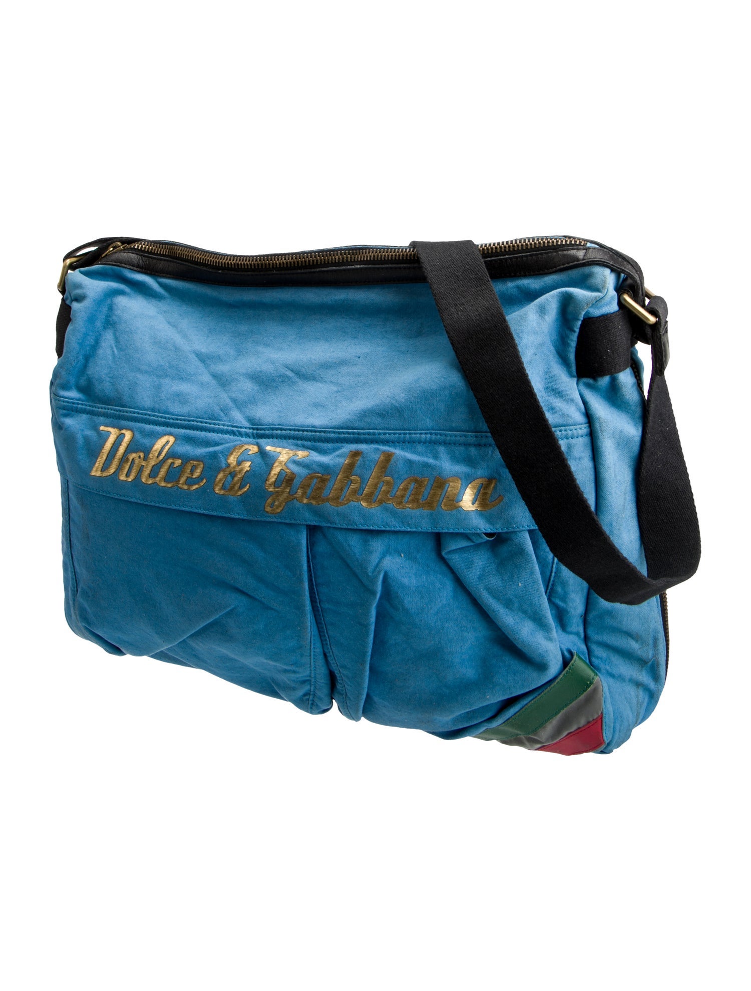 Dolce & Gabbana Canvas Messenger Bag