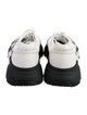 Dolce & Gabbana Leather Printed Sneakers
