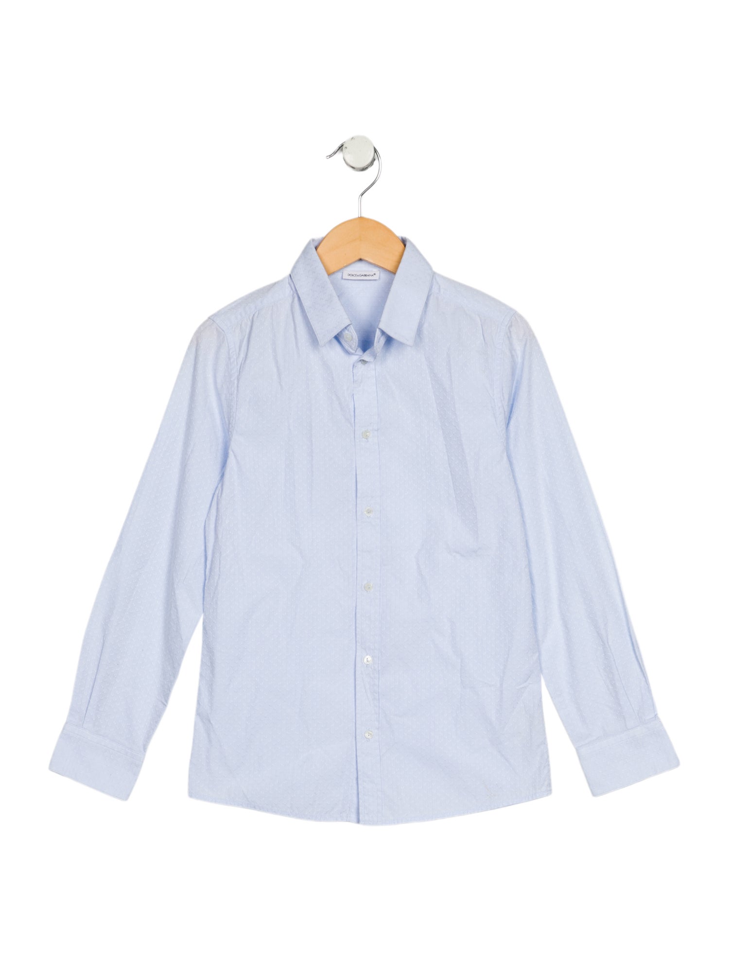 Dolce & Gabbana Boys' Long Sleeve Dress Shirt