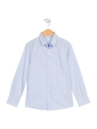 Dolce & Gabbana Boys' Long Sleeve Dress Shirt