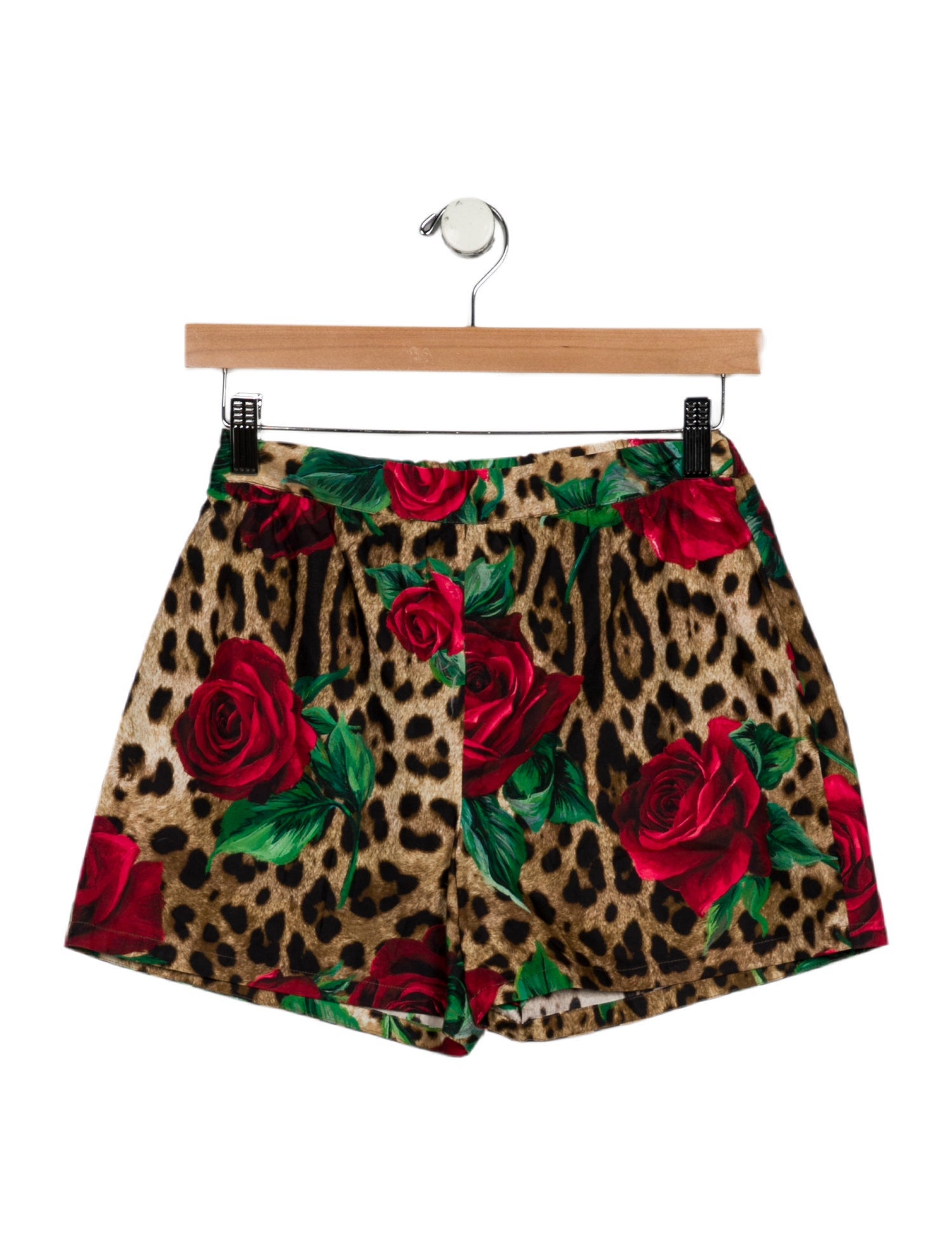 Dolce & Gabbana Girls' Casual Animal Print Shorts
