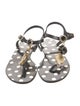 Dolce & Gabbana Rubber Polka Dot Print Sandals