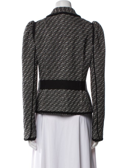 Dolce & Gabbana Wool Striped Evening Jacket