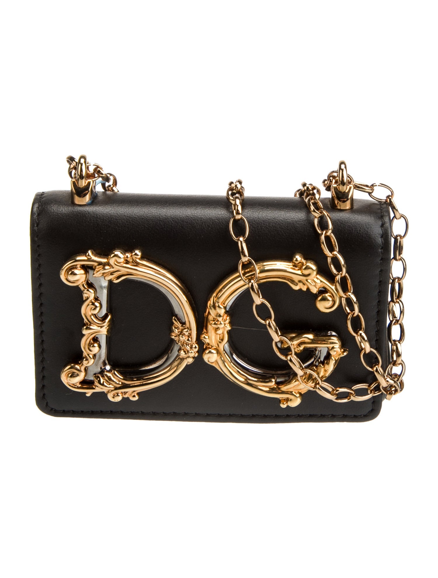 Dolce & Gabbana Leather DG Girls