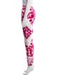 Dolce & Gabbana Floral Print Skinny Leg Pants