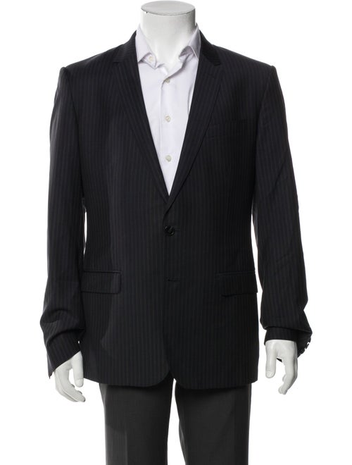Dolce & Gabbana Striped Wool Blazer