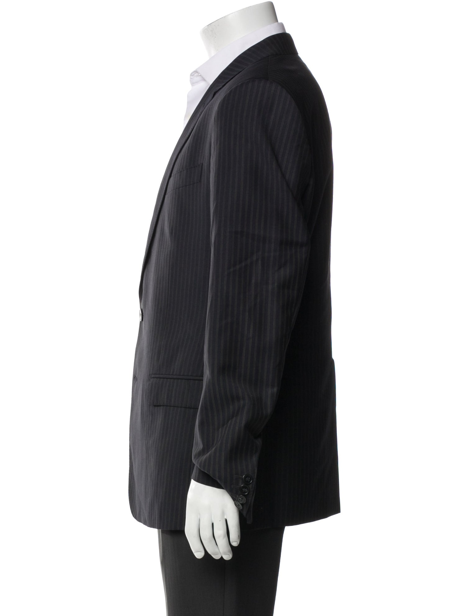 Dolce & Gabbana Striped Wool Blazer