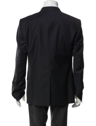 Dolce & Gabbana Striped Wool Blazer