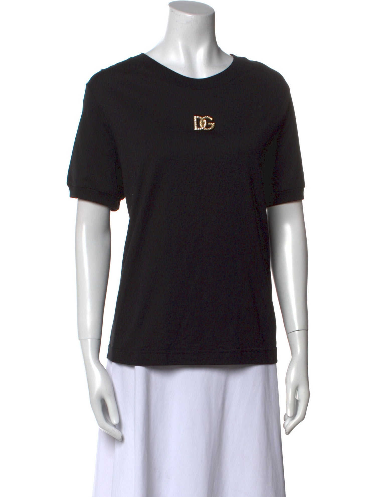 Dolce & Gabbana Graphic Print Crew Neck T-Shirt