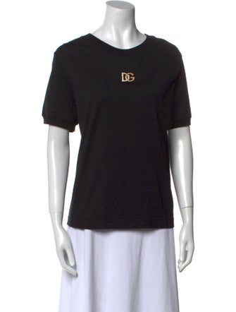 Dolce & Gabbana Graphic Print Crew Neck T-Shirt