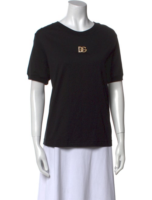 Dolce & Gabbana Graphic Print Crew Neck T-Shirt