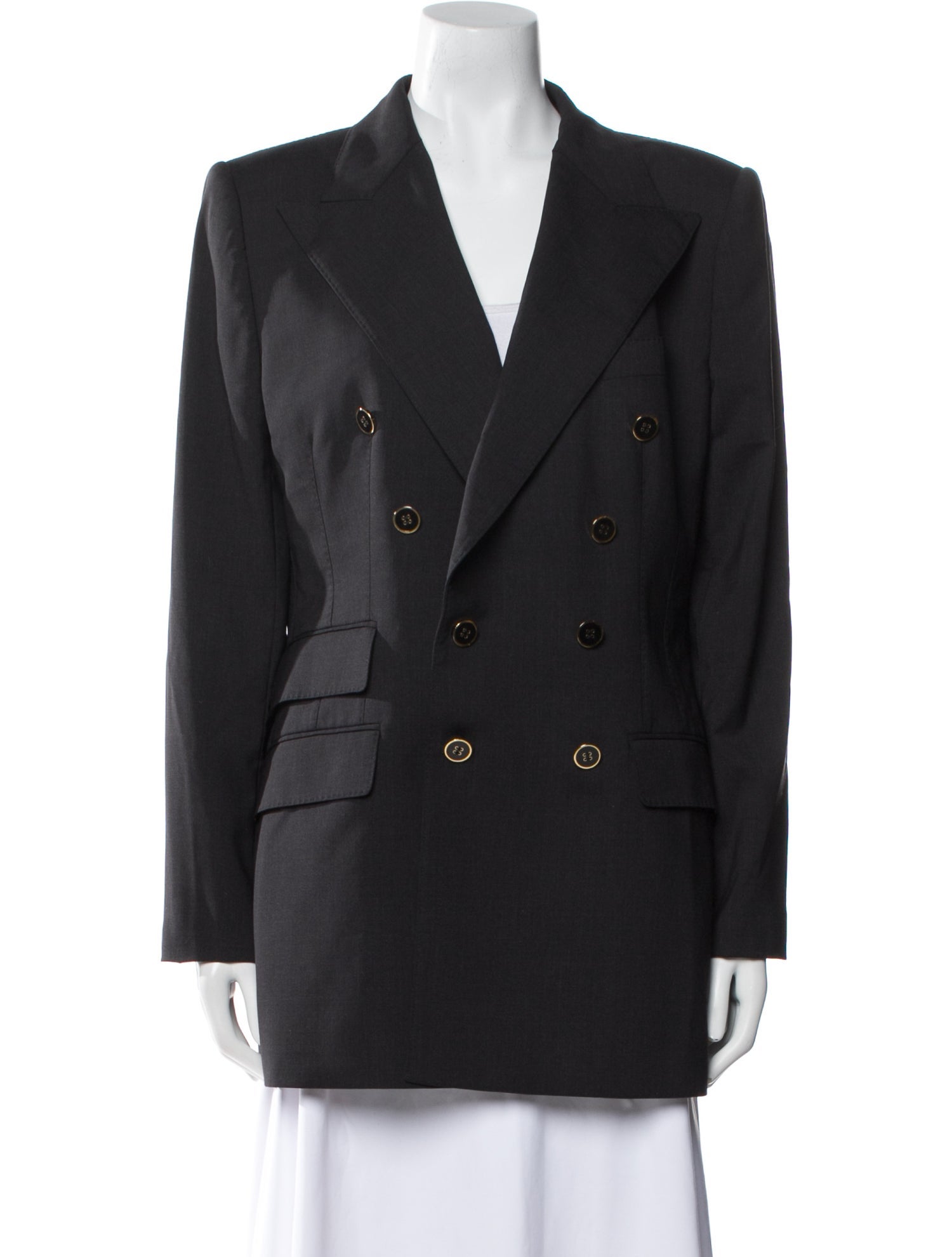 Dolce & Gabbana Virgin Wool Peacoat
