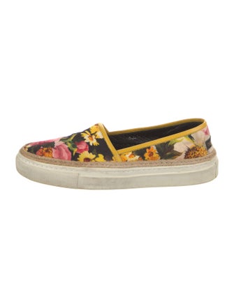 Dolce & Gabbana Canvas Printed Sneakers