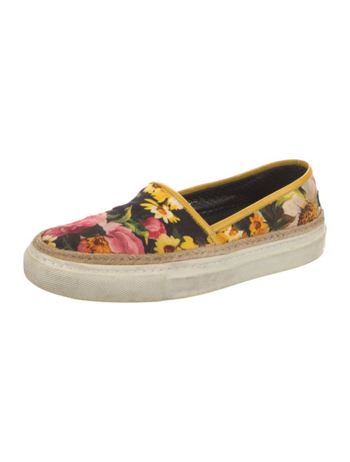 Dolce & Gabbana Canvas Printed Sneakers