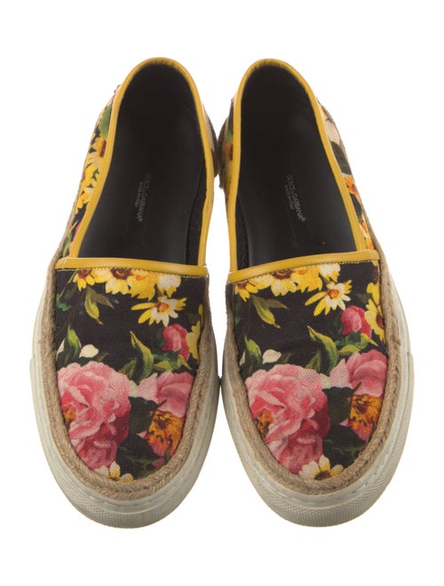 Dolce & Gabbana Canvas Printed Sneakers