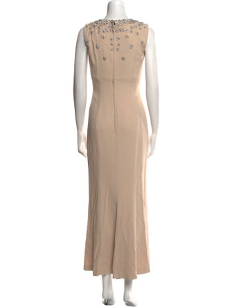 Dolce & Gabbana Crew Neck Long Dress