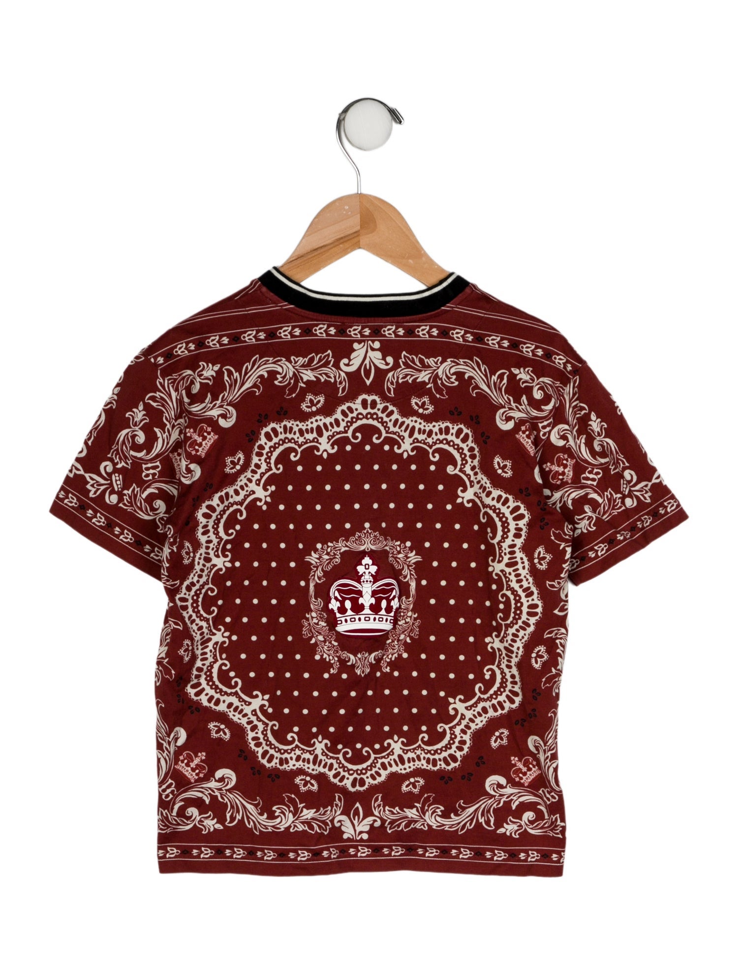 Dolce & Gabbana Printed Short Sleeve T-Shirt