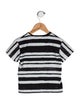 Dolce & Gabbana Toddler Girls' Patterned Short Sleeve Top