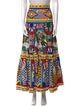 Dolce & Gabbana Printed Midi Length Skirt